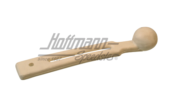 Fissagio panca posteriore, Karmann Ghia, bianca | 141 885 585 WH | 066-1250-06