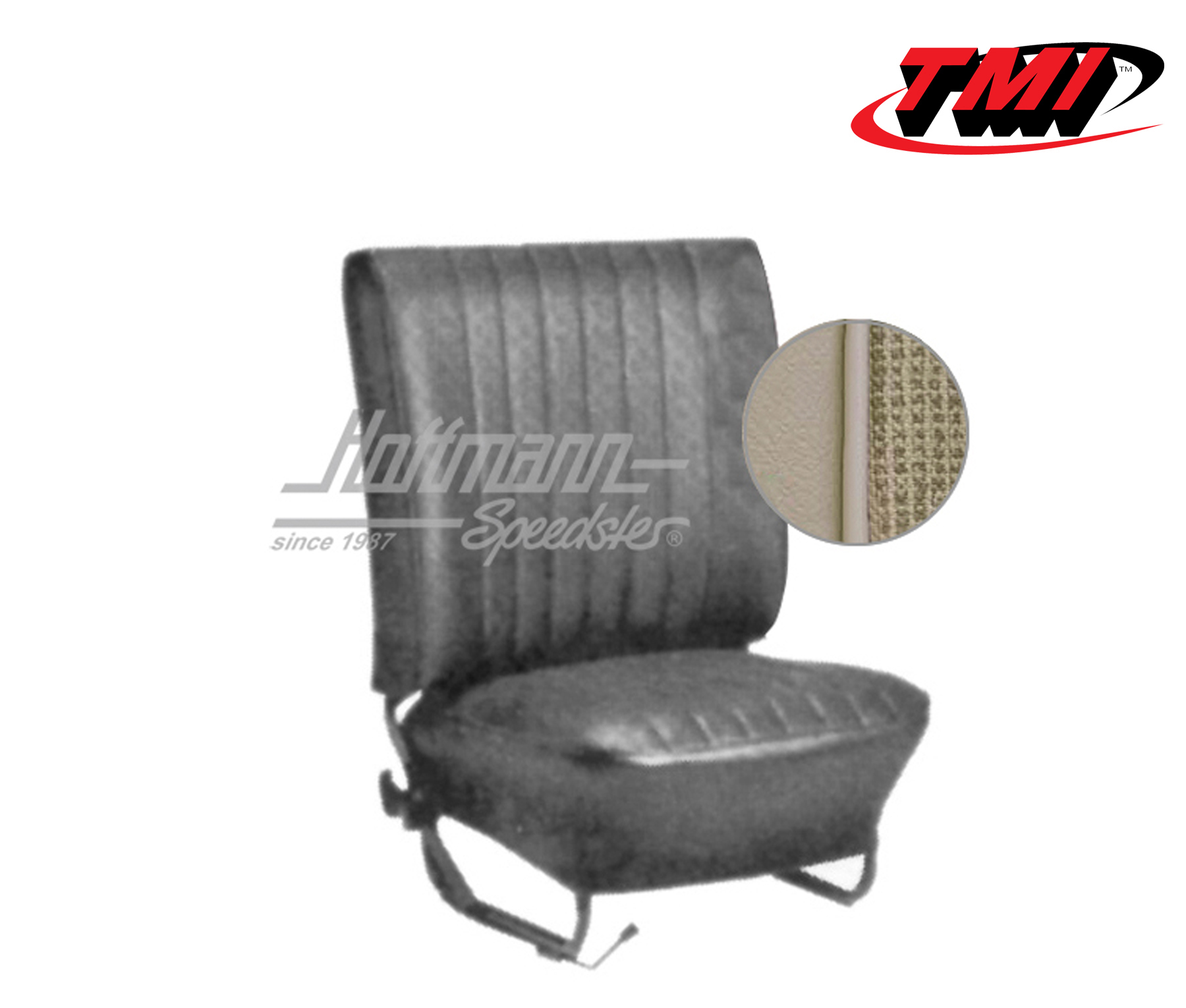 Coprisedili, Cabriolet, 64-67, tessuto mesh, bianco antico | 43-1323-15-336 | 055-6550-15