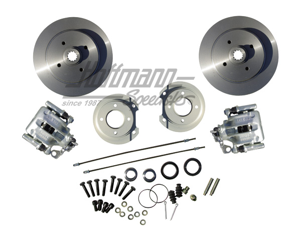 Freno a disco H4, 4 fori / PCD 100, braccio obliquo | BA KER 2 HS | 020-3914