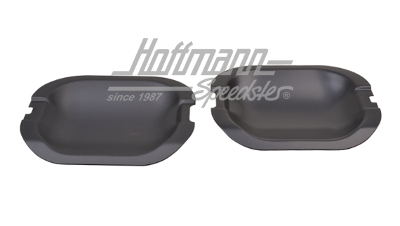 Protezioni di maniglia portiera, alluminio, nero, Golf 3, 2-portiere | 50031 | 200-6651