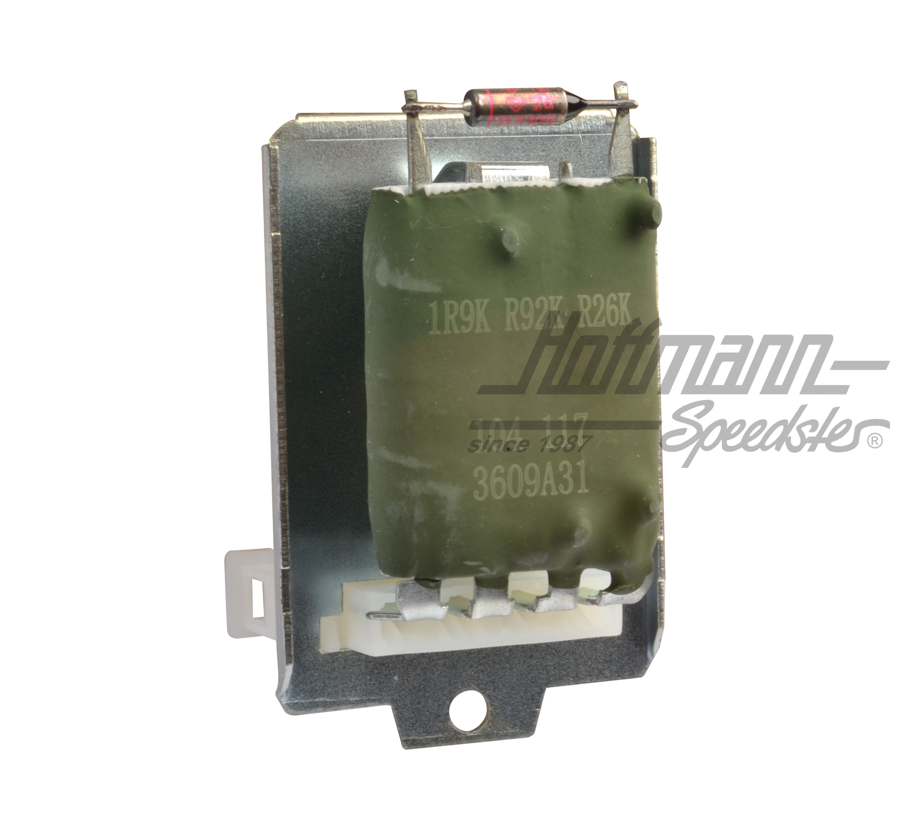 Resistore in serie, motore del ventilatore
, 90-03                                                 