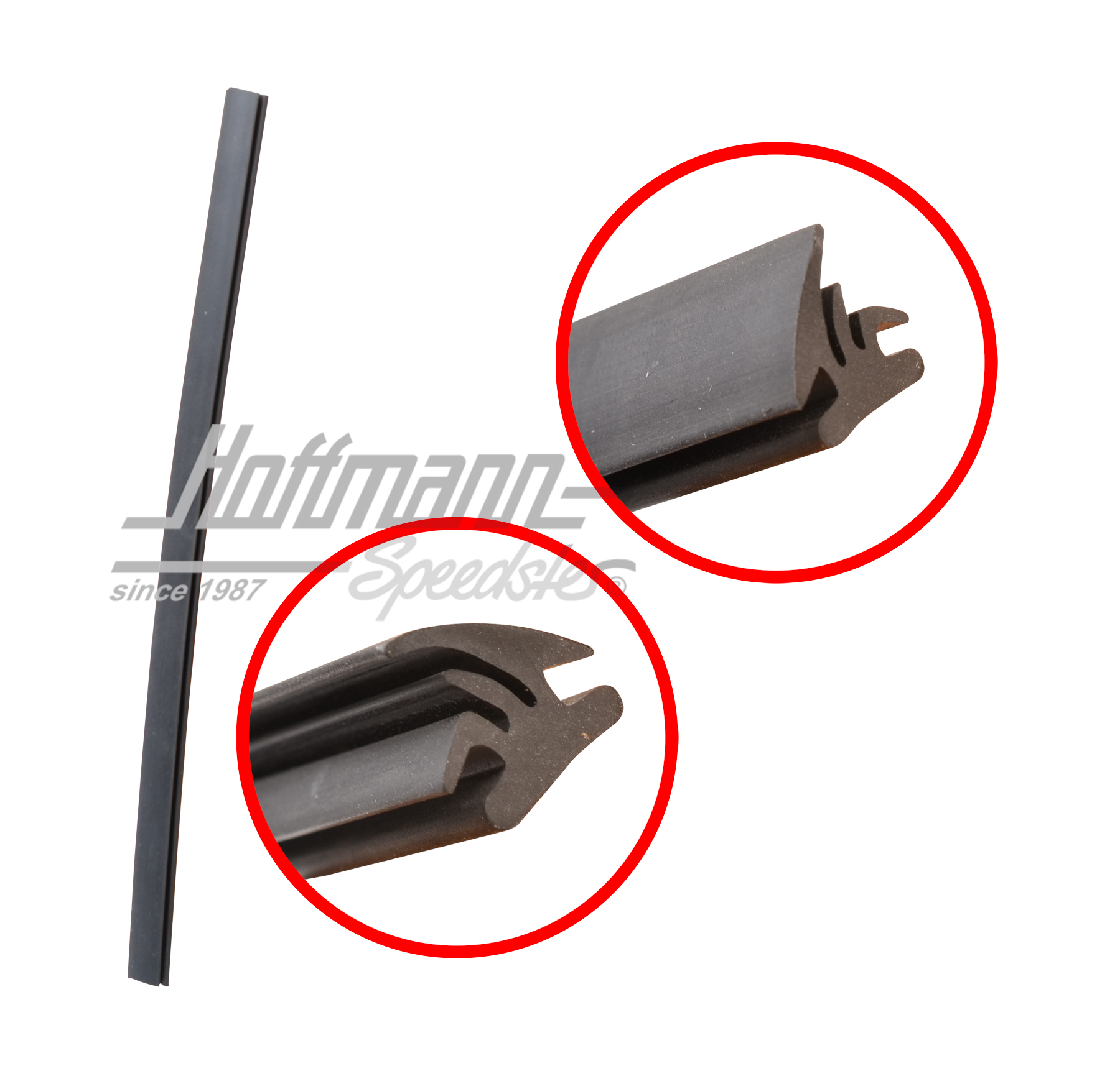 Guarnizione, deflettore
, verticale, Hardtop | 644 543 201 60 | 510-6398-10