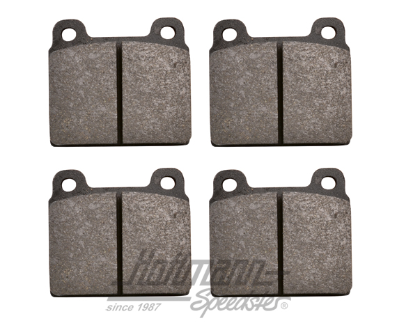 Pastiglie dei freni, anteriore, 911 Turbo, 75-77 | 911 351 950 07 | 522-1108