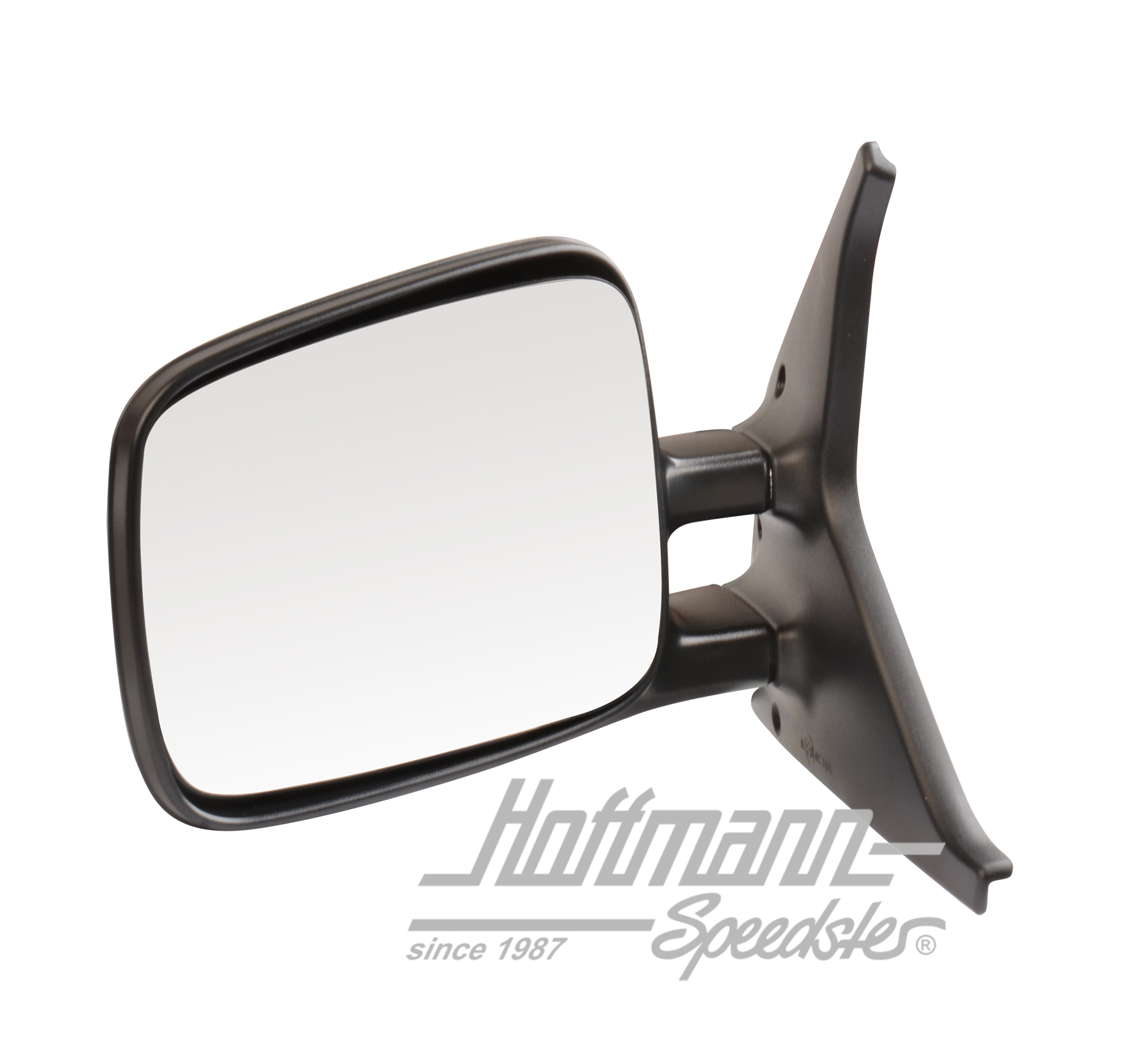 Specchietto retrovisore, elettrico (piatto), nero, sinistro | 701 857 507 E 01C | 408-6703-01