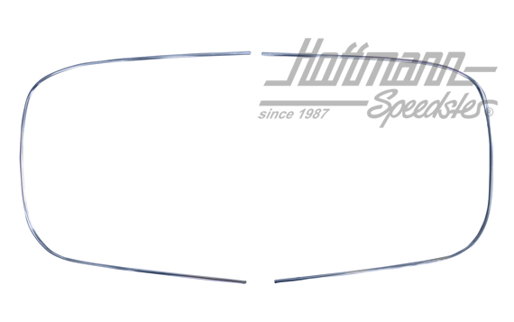 Telaio decorativo di alluminio, lunotto, 8.57-7.64 | 113 853 355 C     +356 C | 020-5625