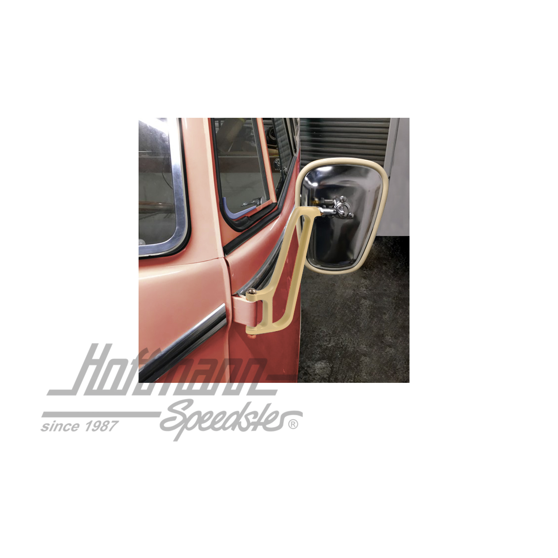 Braccio specchietto, Furgone T1, M194, avorio                                                       