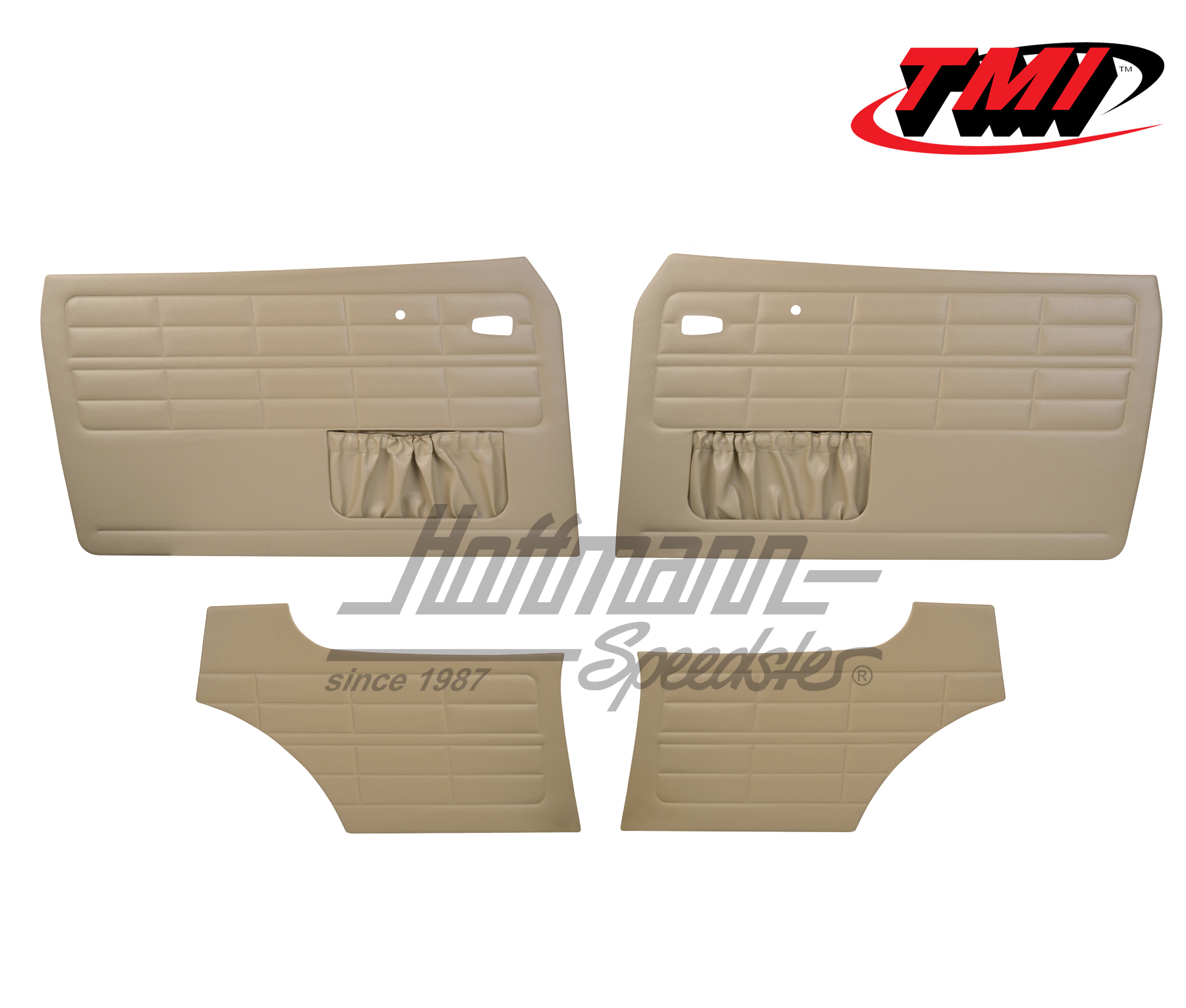 Rivestimento portiera e laterali, Karmann Ghia, Coupé, 8.63-, beige | 10-1525-14 | 066-0012-05