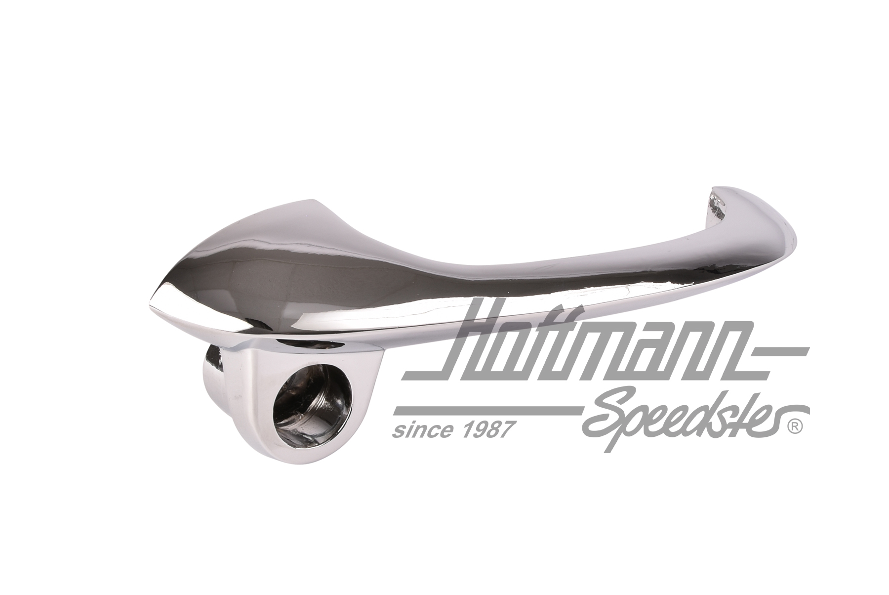 Maniglia portiera, nudo, 8.63-7.67, cromato, destra | 141 837 206 A | 060-6120-02