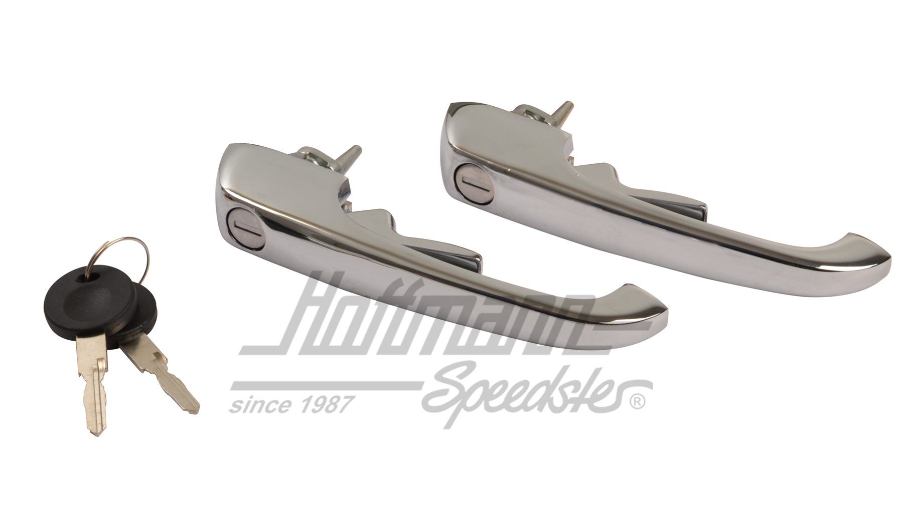 Maniglia porta, serratura uguale, cromata, 68-79 | 211 898 205 N | 097-1010-20