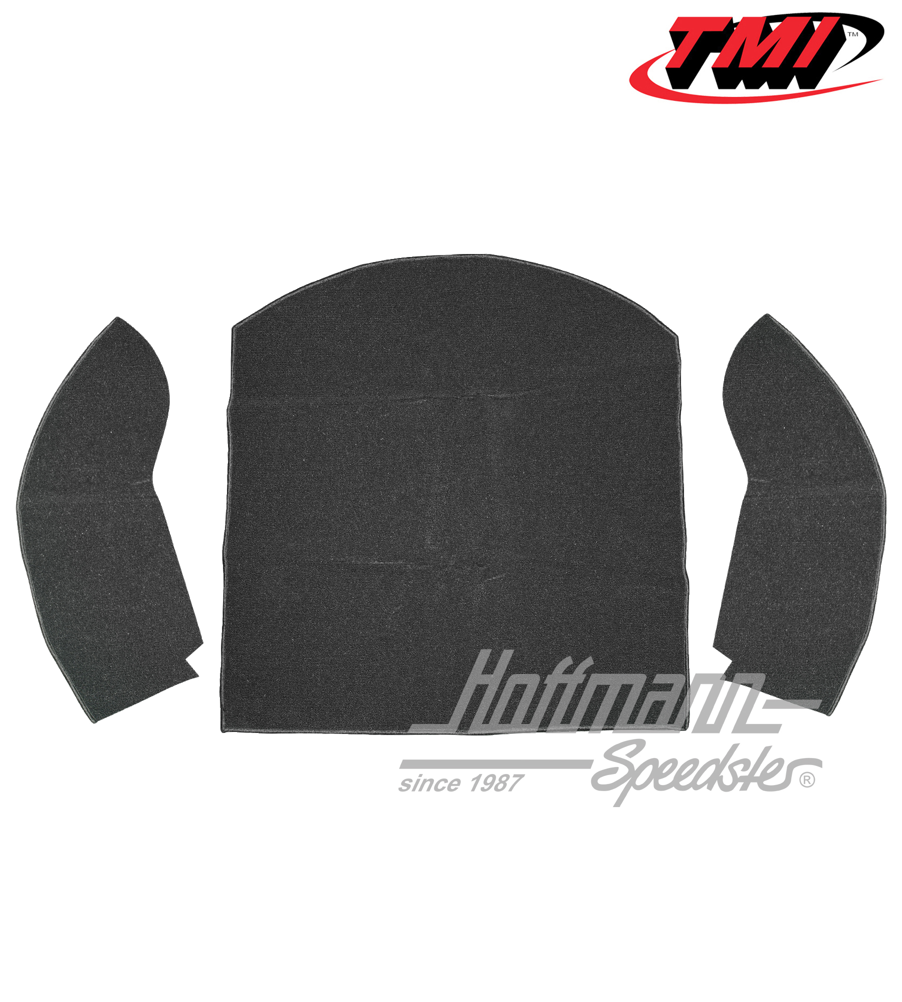 Set tappeti, bagagliaio, Cabriolet, nero, 8.55-7.72 | 34-R1316-301 | 020-5343