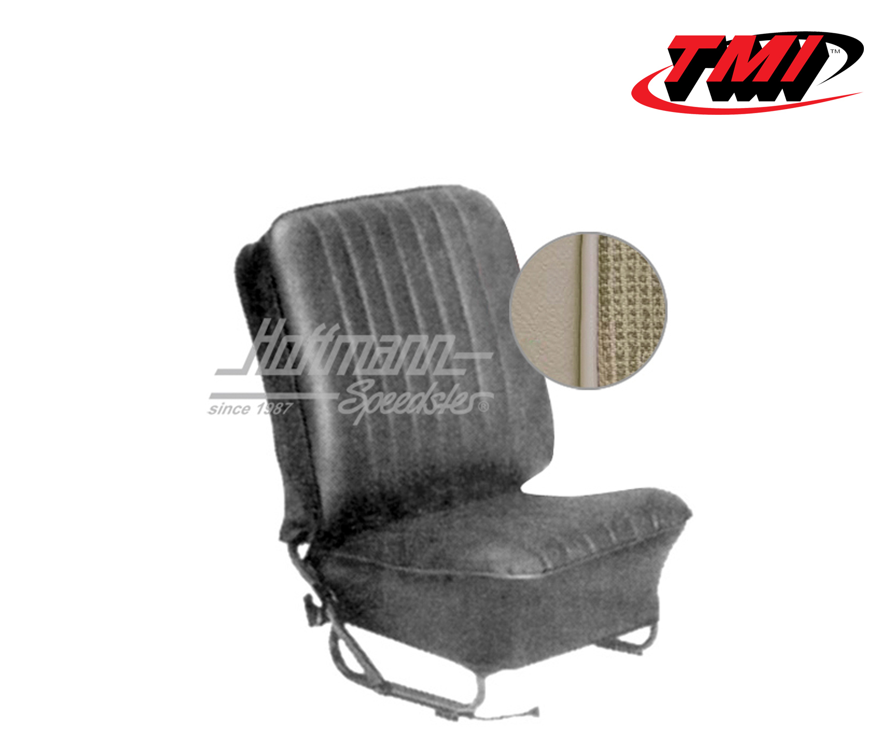 Coprisedili, Cabriolet, 57-64, tessuto mesh, bianco antico | 43-1322-15-336 | 055-6650-15