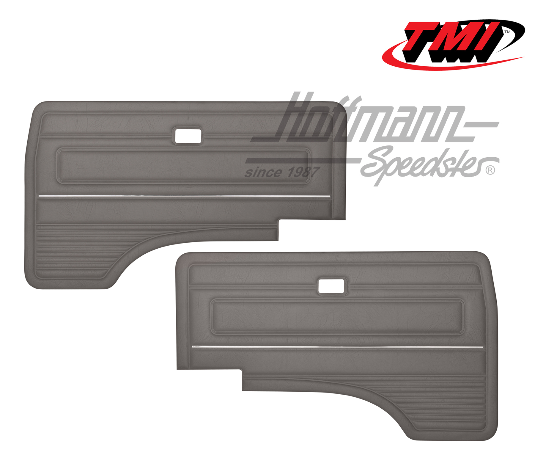 Pannelli portiera, anteriore, Furgone T3, grigio | 10-2501-6952 | 395-1152-03