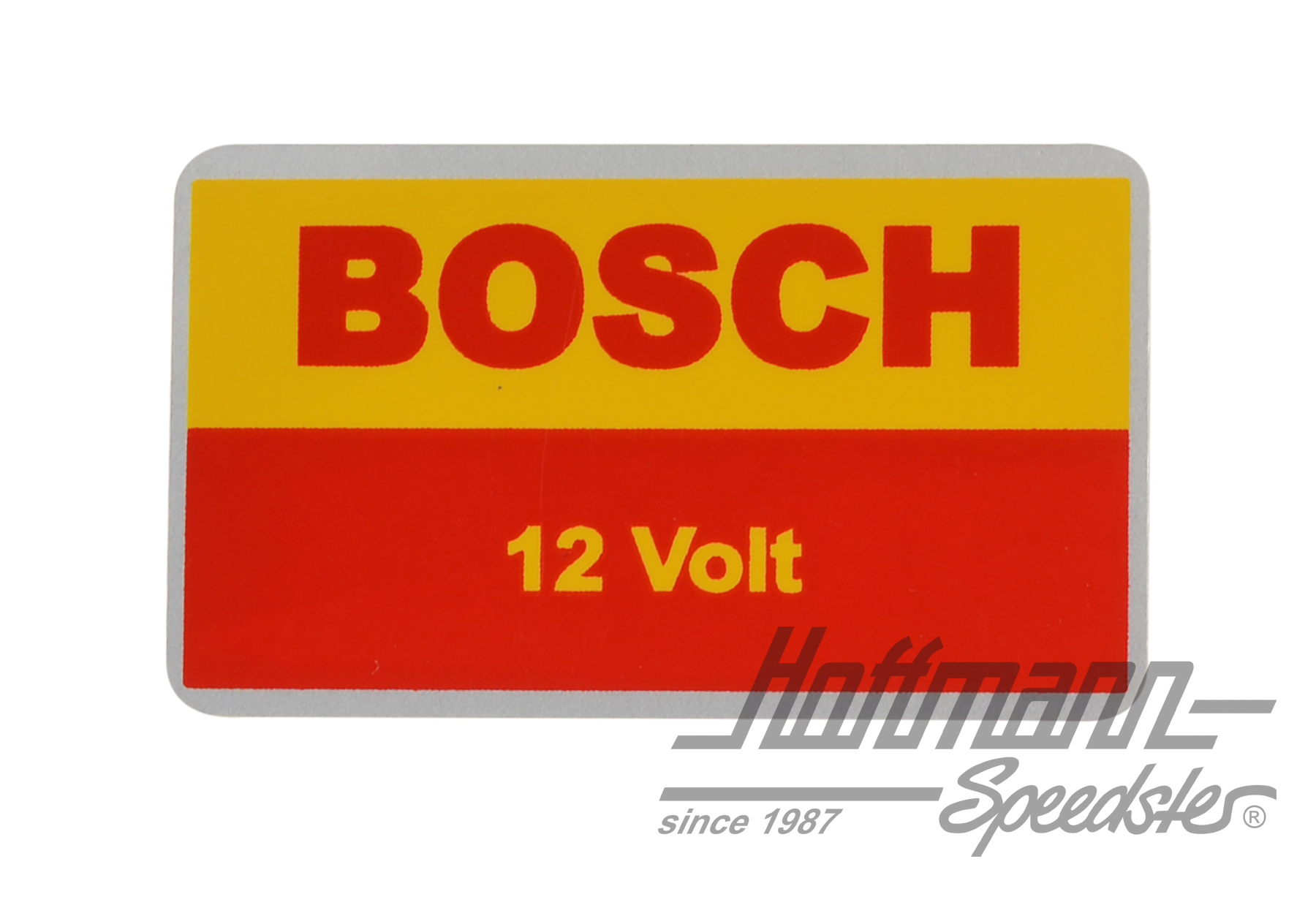 Adesivo "12 Volt", bobina accensione, giallo/rosso | AC853980 | 021-0194-24