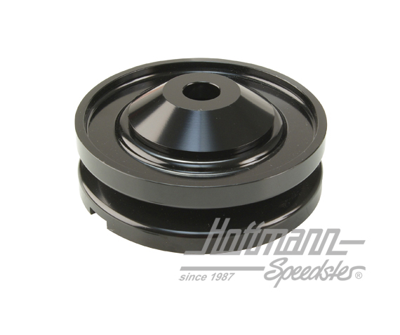Puleggia alternatore, 12V, Billet, nera | 16-9706 | 010-1161-25