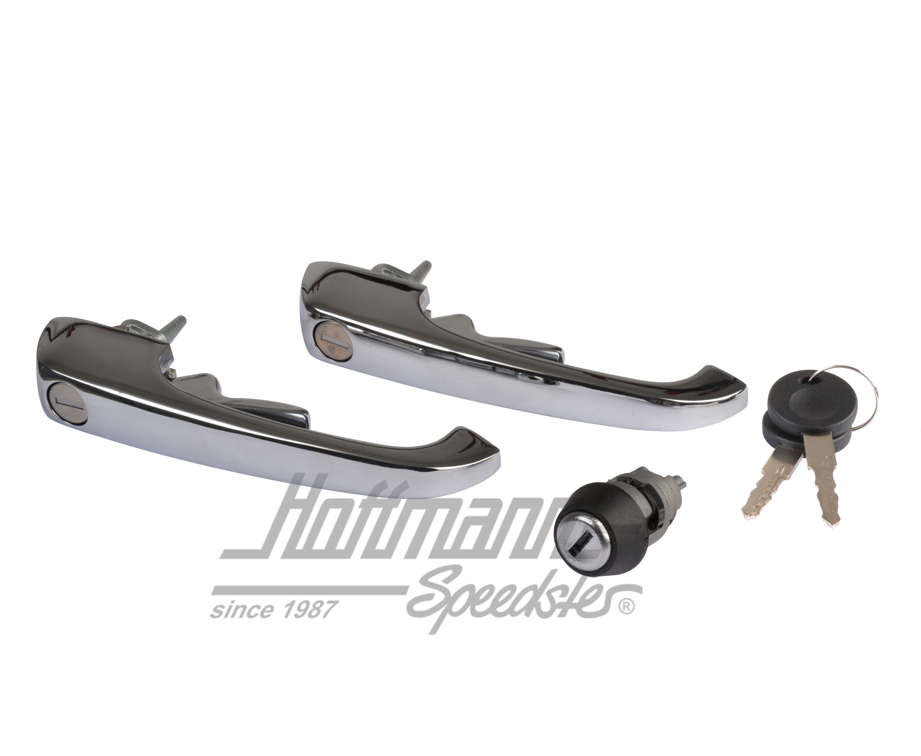 Set di chiusura, Furgone T2, 70-79, cromato | 211 837 205 N SATZ | 097-1010-70