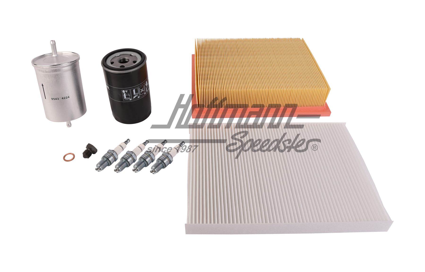 Pacchetto di manutenzione, Golf 3, 1.8-2.0, 55-85KW | 38167 | 201-0750-10