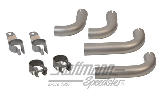 Set tubo finale di scarico, 356 B (T5), C acciaio inossidabile | 92.303S | 510-0123-05