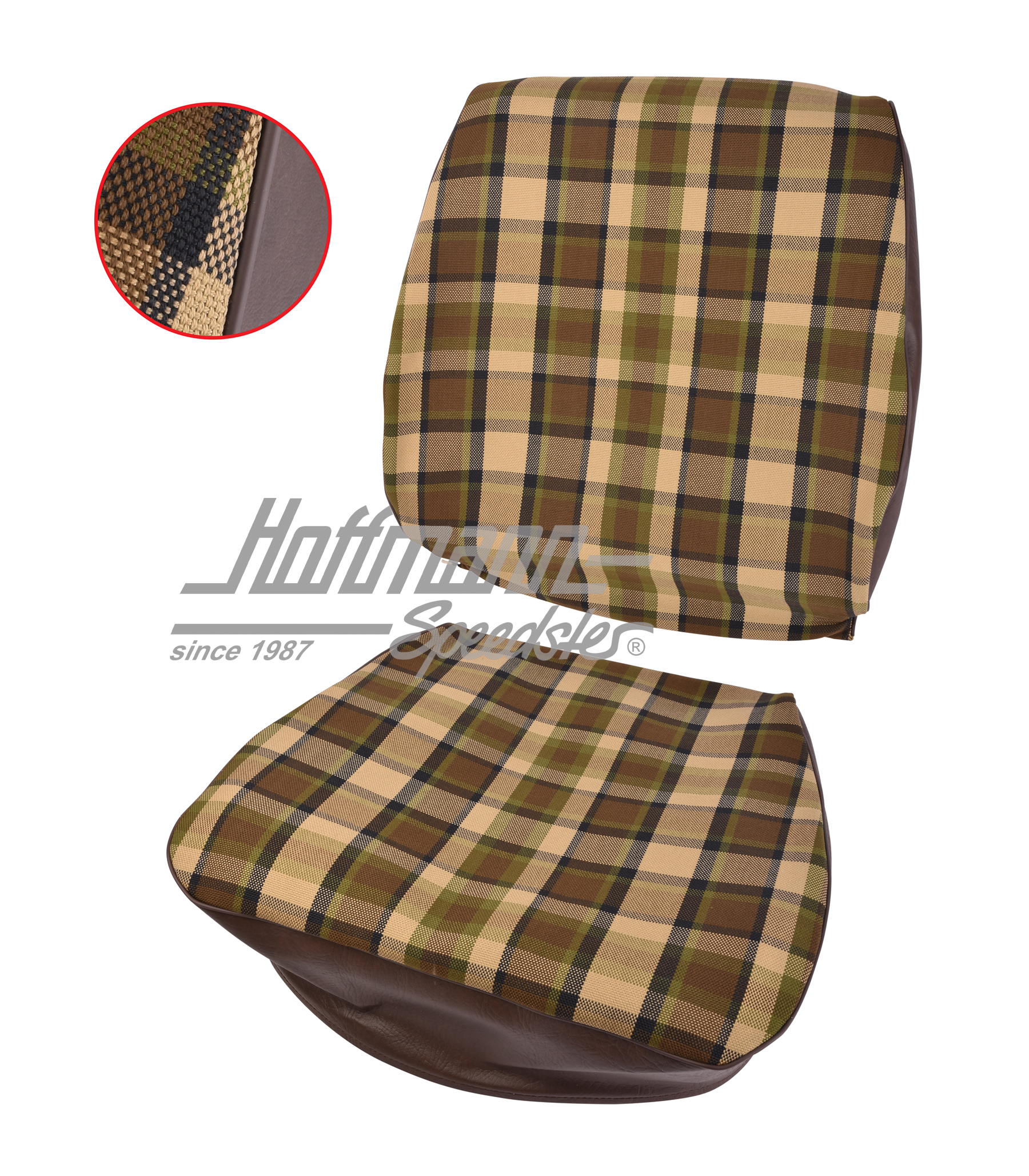 Coprisedile, Westfalia, marrone/beige, 74-79 |  | 098-1275-53