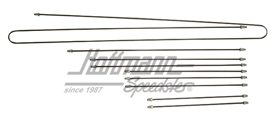 Set tubazione del freno, Furgone T2, 8.69-7.70 | 211 698 005 H | 090-3212