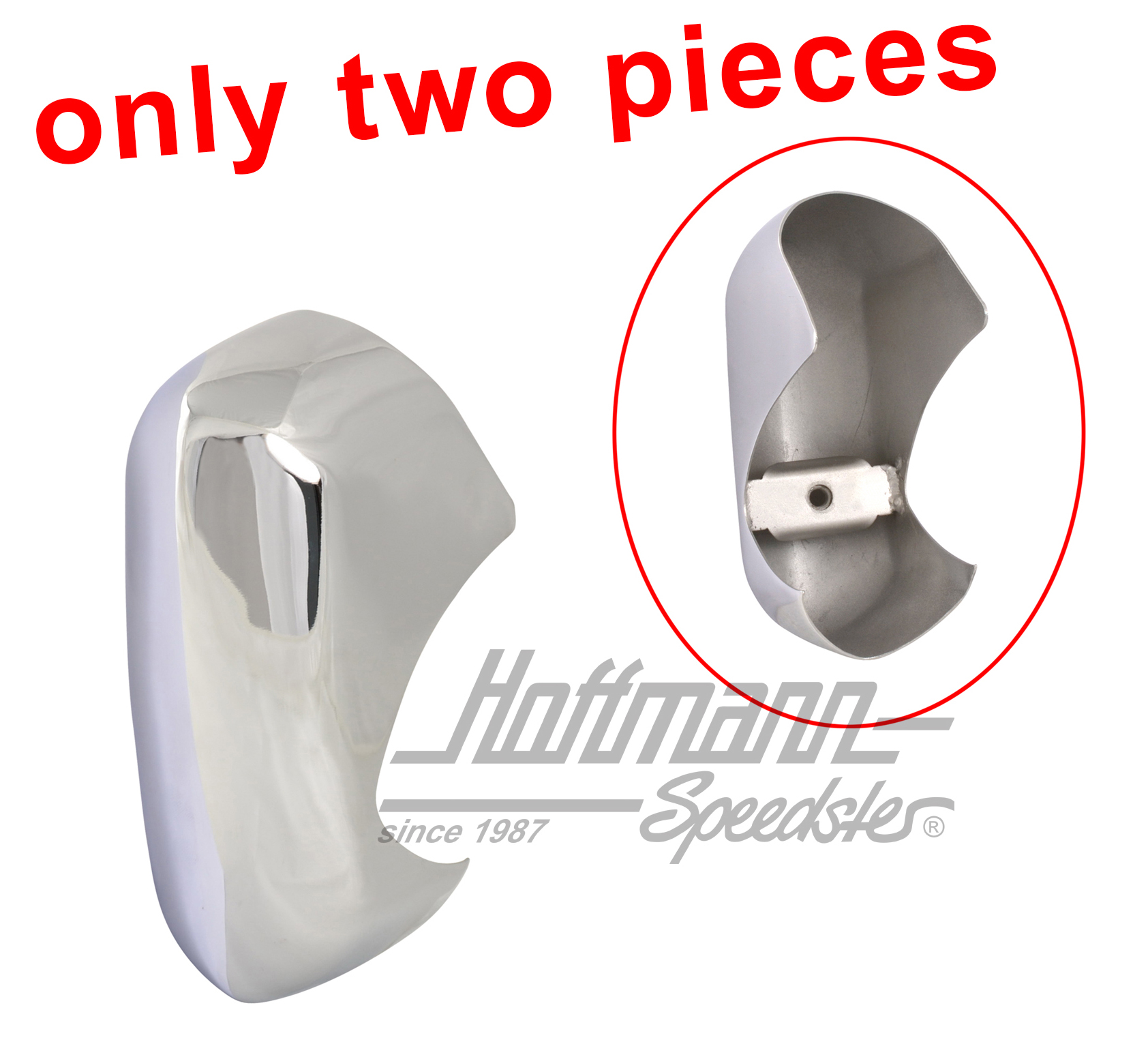Rostro paraurti, anteriore destro / posteriore sinistro | 141 707 156 A | 060-6580