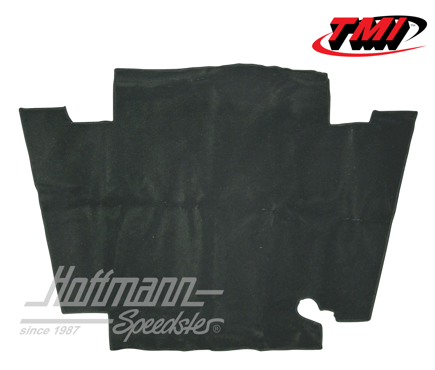 Tappeto, bagagliaio, Karmann Ghia, nero, 59-67 | 34-T1557-801 | 066-0054-50