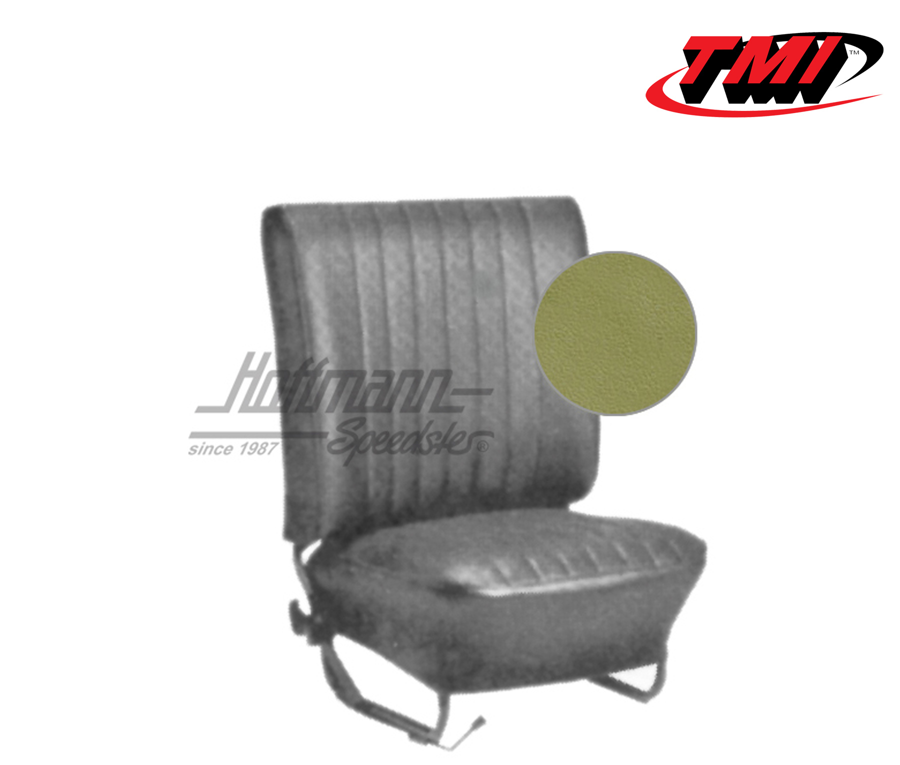Coprisedili, Berlina, 64-67 classicca, verte antico | 43-1124-25-25-15W | 055-5544