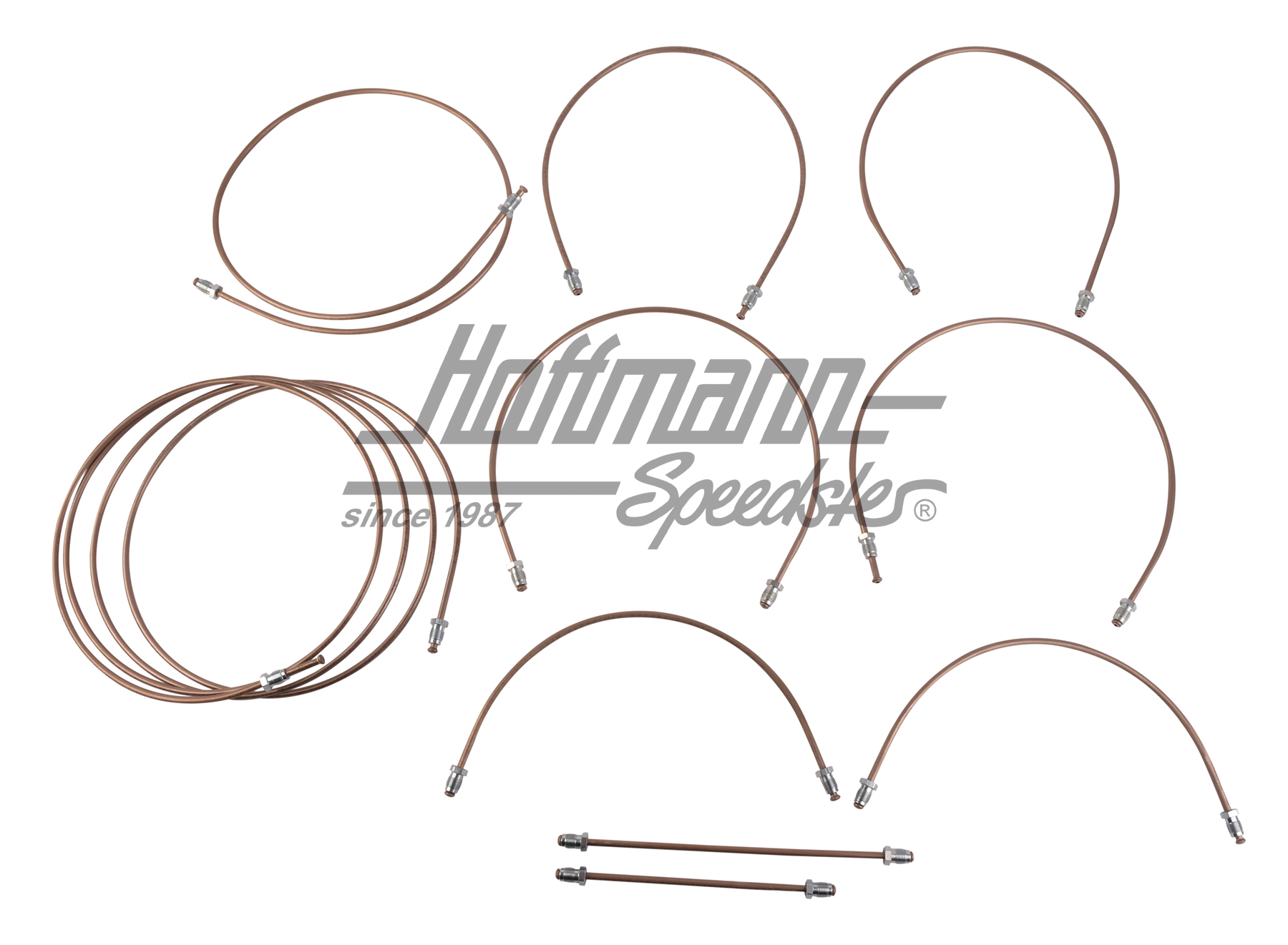 Set tubazione del freno, Furgone T1, freno a circuito doppio | 211 698 005 D | 089-2550-09