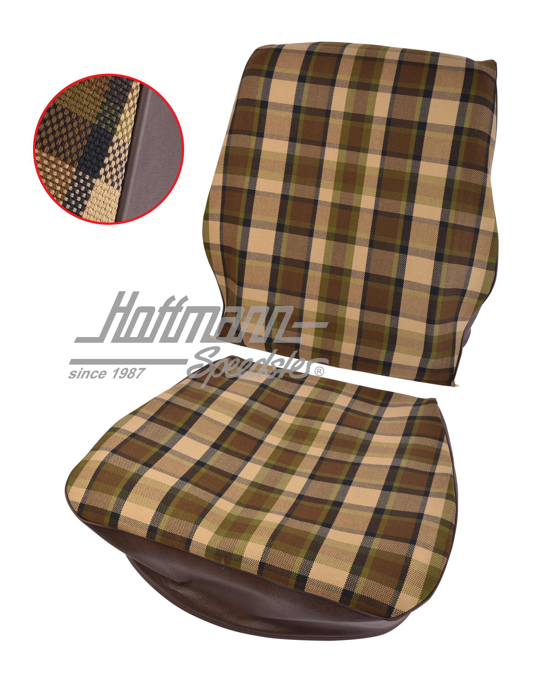 Coprisedile, Westfalia, marrone/beige, 74-79 |  | 098-1272-53