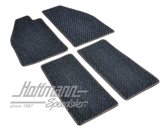 Tappetitni, cocco, -57,  blu / nero | ZVW 2BL | 020-5381-05
