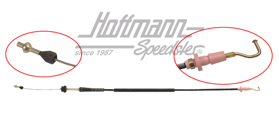 Cavo acceleratore
, 766mm, Golf 2 GTI / 16V | 191 721 555 | 207-1520