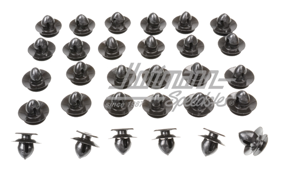 Pannelli per portiere, Golf 1, 2 porte, nero                                                        