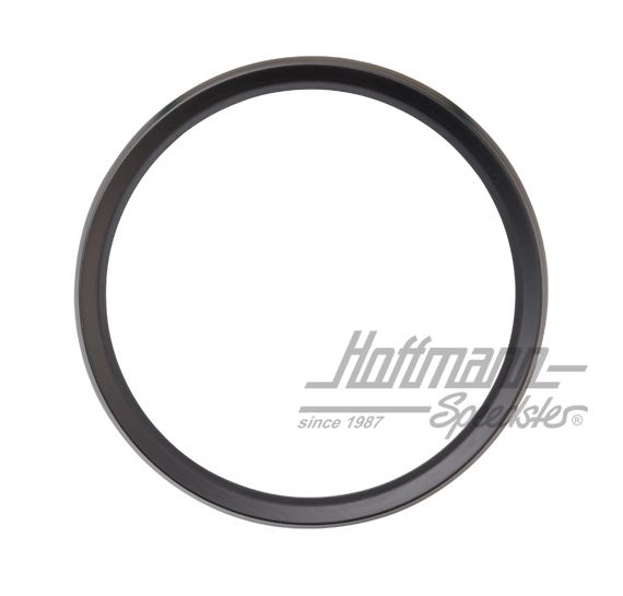 Ghiera tachimetro, 1303, allumino nera opaca | 133 957 371 matt | 020-2063-44