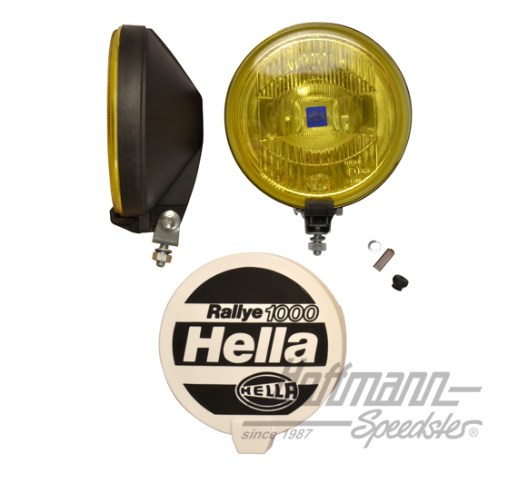 Faro a lungo raggio, Rallye 100, Hella, giallo | 1F7 004 700-71 | 190-4020