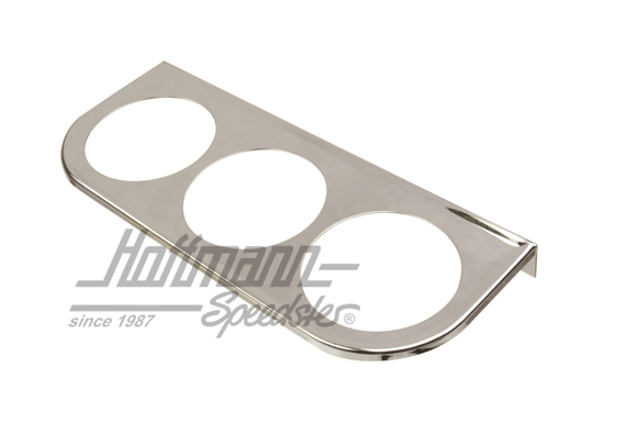 Supporto strumenti, 3-fori, cromato |  | 021-0333
