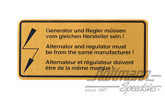 Adesico "Generator/Regler (generatore/regulatore), 911, 65-73 | 901 006 508 00 | 580-8050