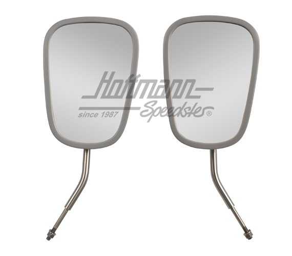 Supporto spechietto retrovisore cerniera porta, cromato, Qualità Superiore | 211 857 513 BSL | 089-5020-25