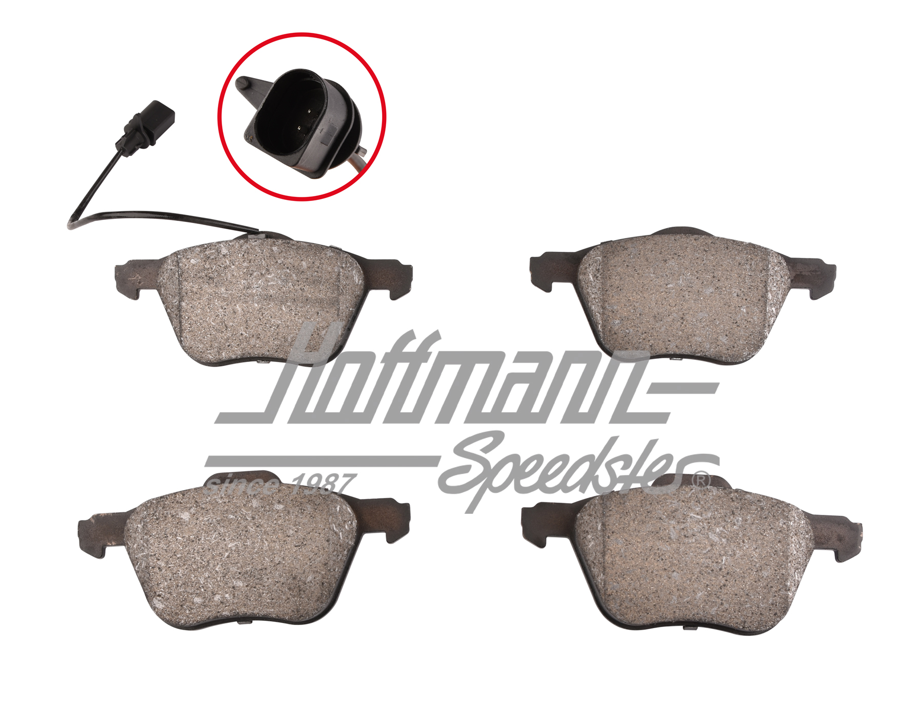 Pastiglie dei freni, anteriore, Furgone T4
, 05.00-6.03 | 7M3 698 151 A | 406-0133