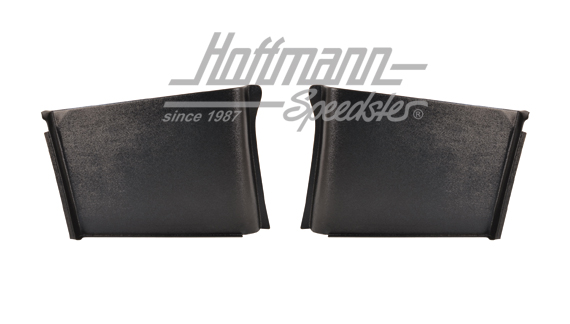 Copertura cerniera, Karmann Ghia, 57-11.68, nera | 141 867 305 B | 060-4101-05