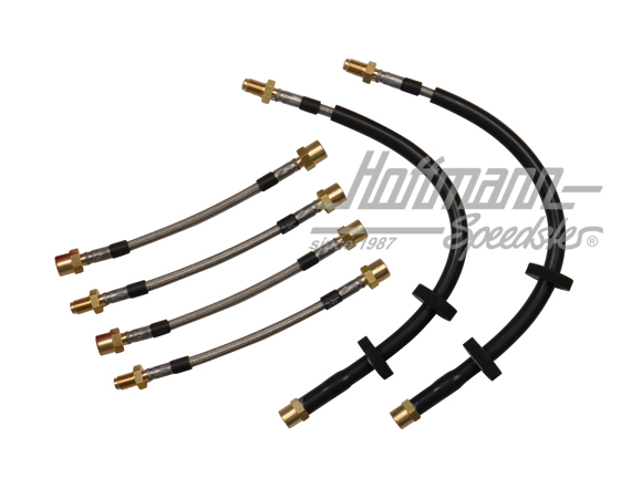 Set tubi flessibili dei freini "Stahlflex", 16V senza sistema antibloccaggio | ------------ | 206-2007