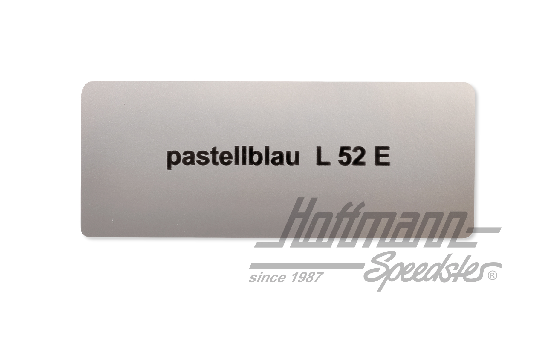 Adesivo, numero di colore L52E, blu pastello | L52E | 021-0180-13