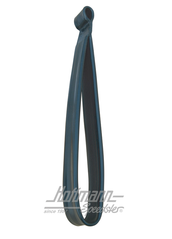 Cinghia da polso, nera, lunga | 113 857 611 1 | 055-5011-05