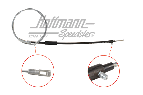 Cavo freno a mano,  8.67-7.72, 1804 mm, ammortizzatore di leva | 113 609 721 | 020-4096-20